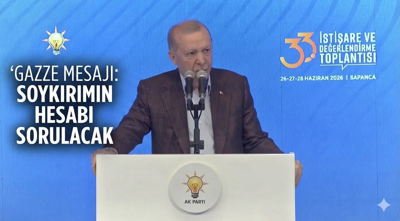 Erdoğan’dan Gazze Mesajı: Soykırımın Hesabı Sorulacak