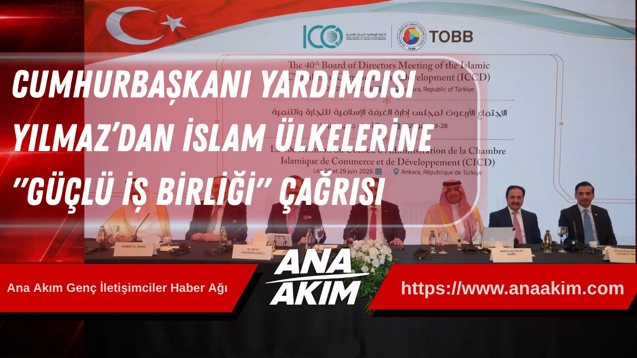 Cumhurbaşkanı Yardımcısı Yılmaz’dan İslam Ülkelerine "Güçlü İş Birliği" Çağrısı