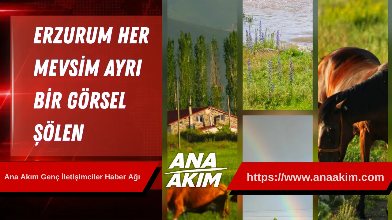 Erzurum Her Mevsim Ayrı Bir Görsel Şölen