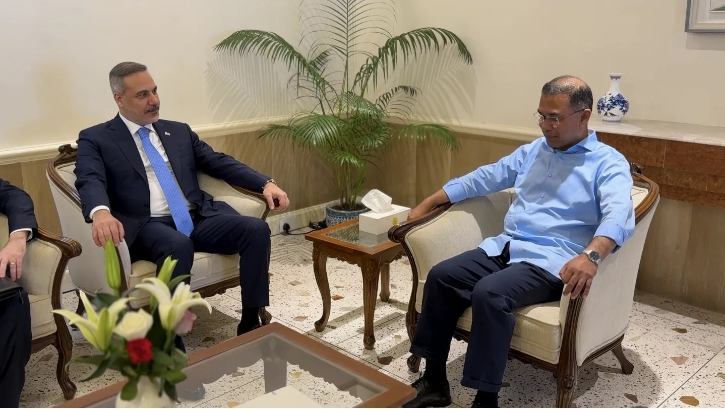Dışişleri Bakanı Hakan Fidan, Bangladeş Başbakanı Tarique Rahman ile Görüştü