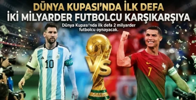 Dünya Kupası'nda Tarihi İlk: İki Milyarder Futbolcu Aynı Sahada