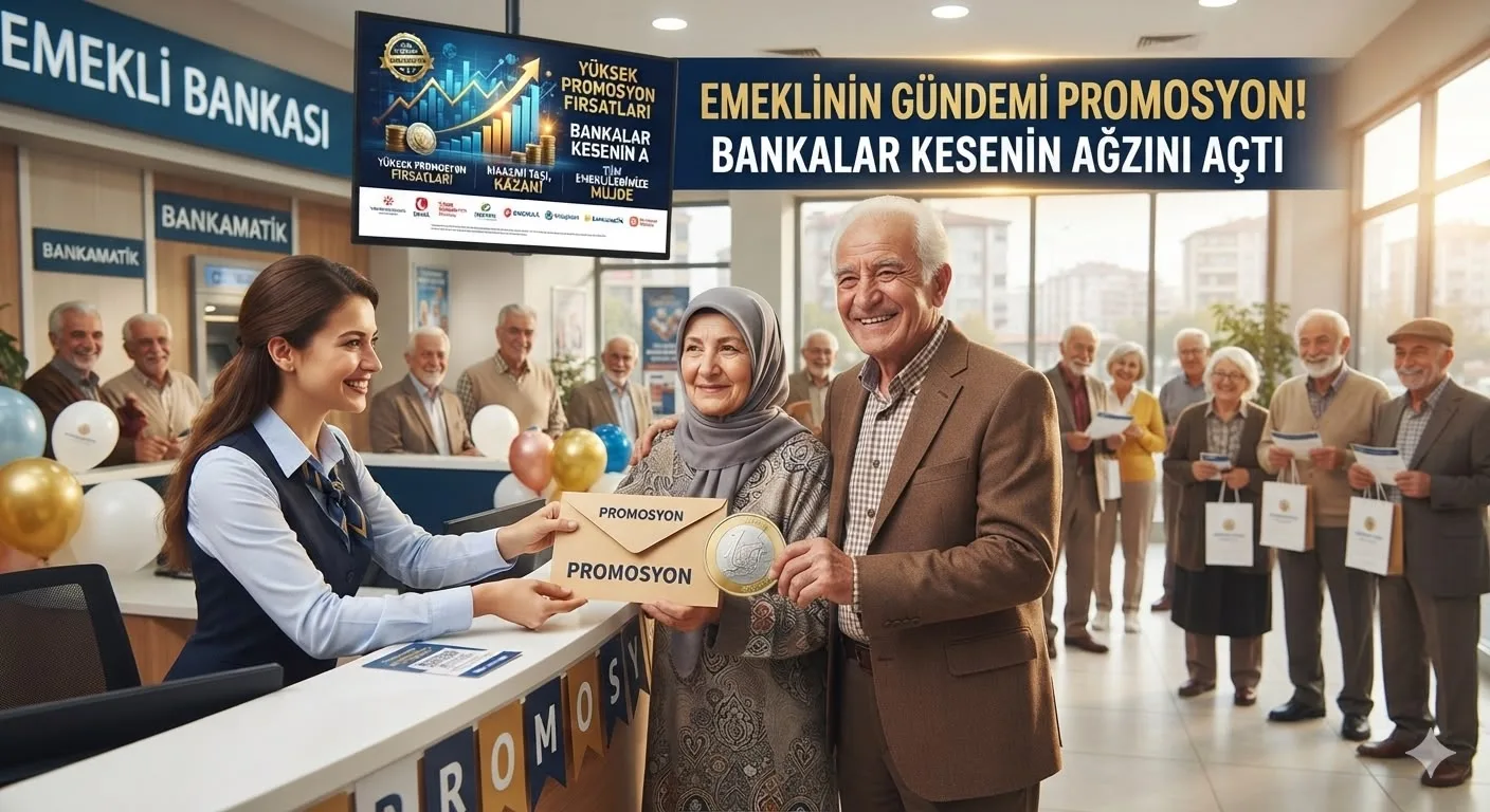 Emeklinin gündemi promosyon!