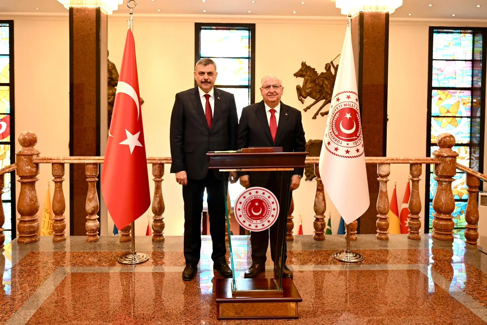 İçişleri Bakanı Mustafa Çiftçi’den Millî Savunma Bakanı Yaşar Güler’e Ziyaret