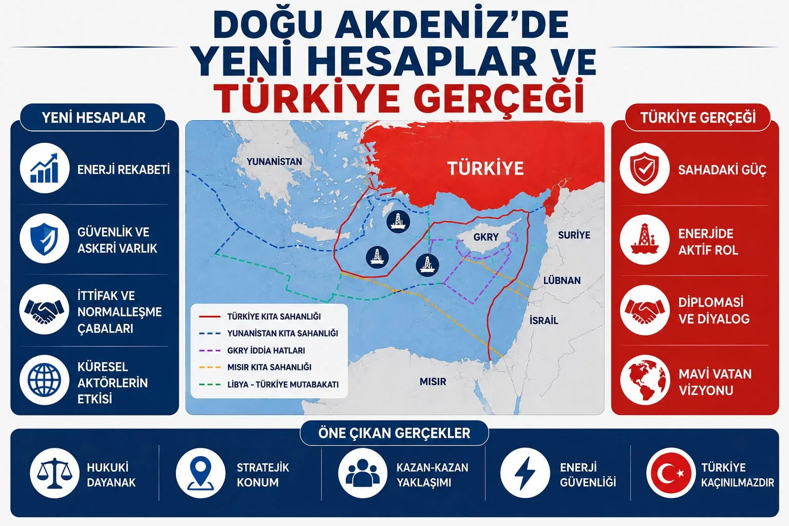 Doğu Akdeniz’de Yeni Hesaplar ve Türkiye Gerçeği