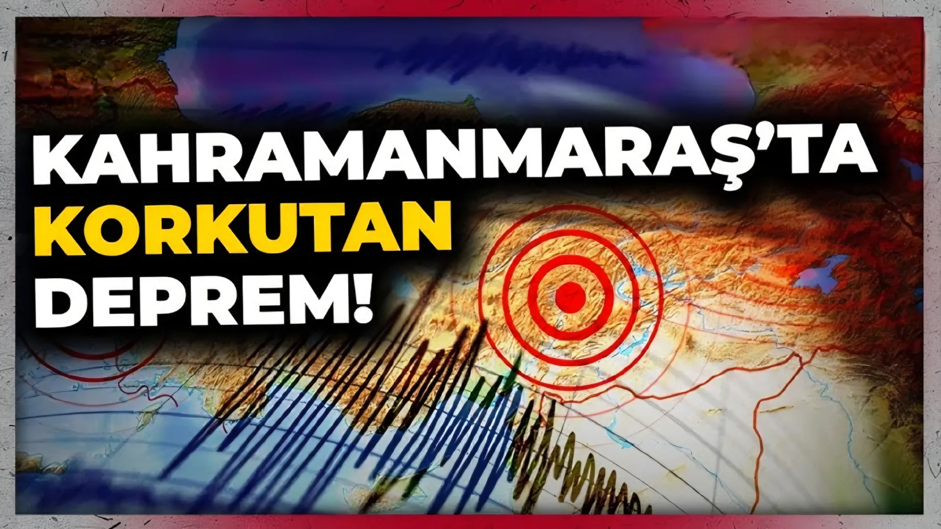 SON DAKİKA: Kahramanmaraş Pazarcık'ta 4.4 Büyüklüğünde Deprem!