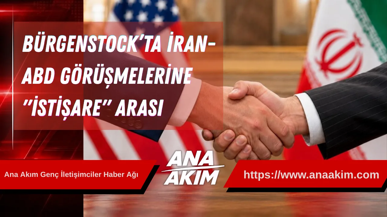 Bürgenstock’ta İran-ABD Görüşmelerine "İstişare" Arası