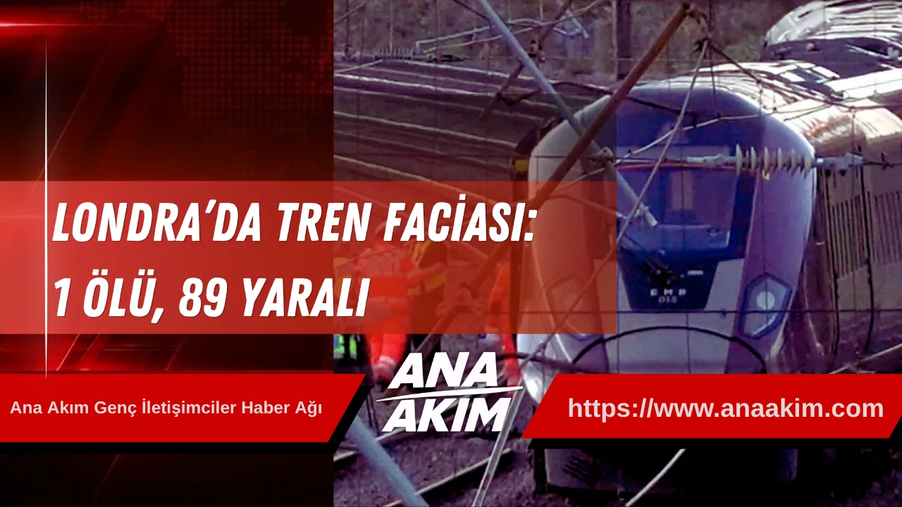 Londra’da Tren Faciası: 1 Ölü, 89 Yaralı