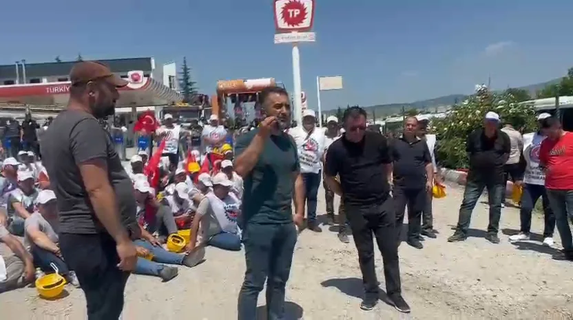 Mihalıççık Koyunağılı Maden İşçilerinin Hak Arayışı Sürüyor