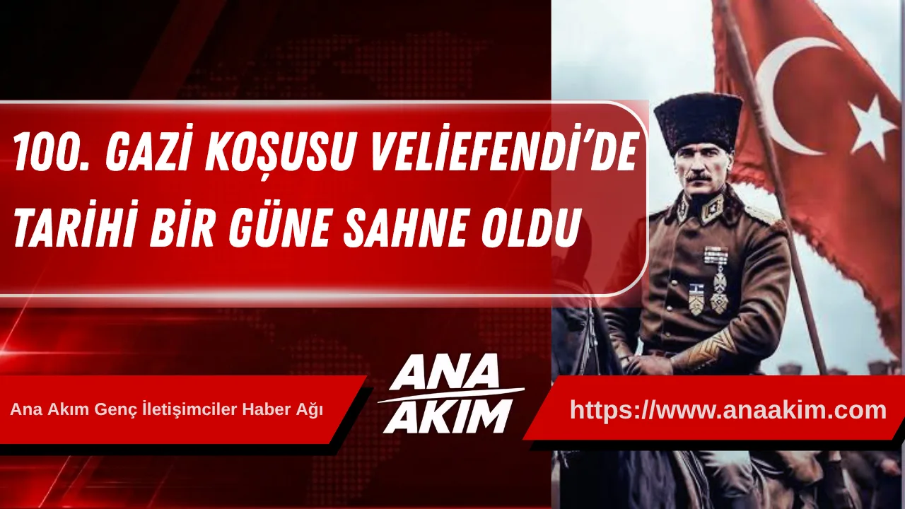 100. Gazi Koşusu Veliefendi’de Tarihi Bir Güne Sahne Oldu