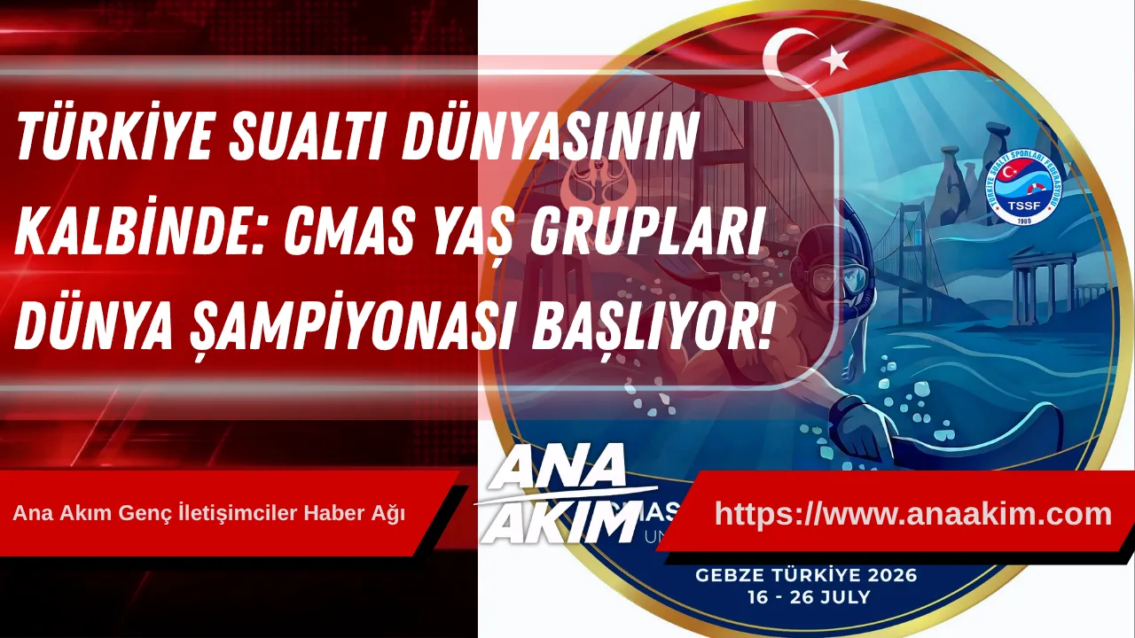 Türkiye Sualtı Dünyasının Kalbinde: CMAS Yaş Grupları Dünya Şampiyonası Başlıyor!