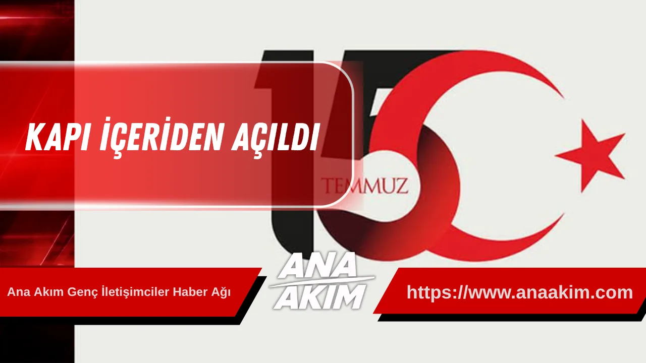 Kapı İçeriden Açıldı