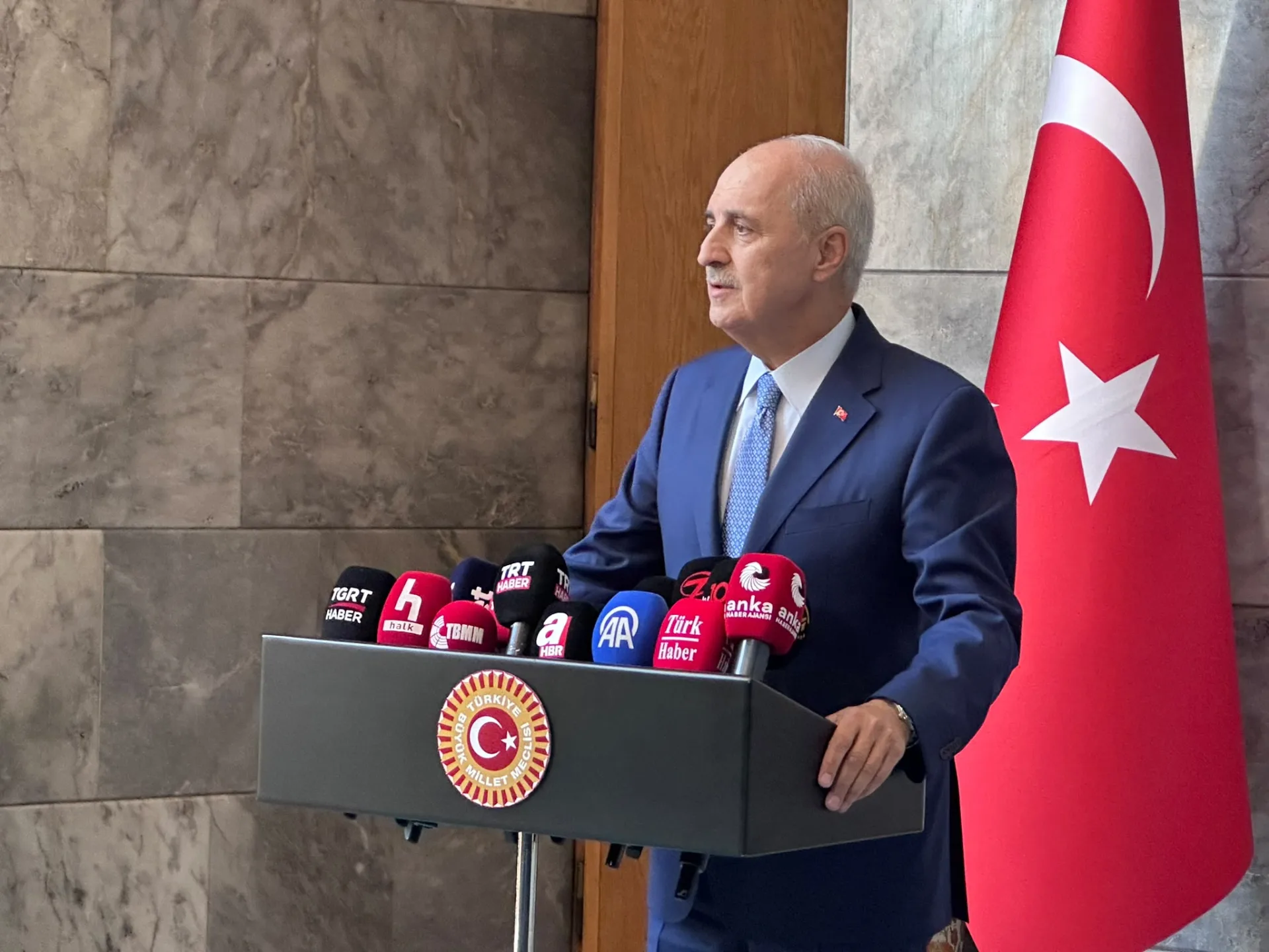 TBMM Başkanı Kurtulmuş'tan "Terörsüz Türkiye" Açıklaması: Genel Af ve Özel Af Yok