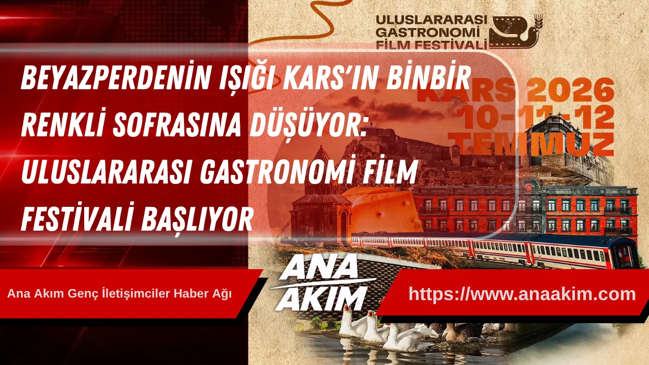 Beyazperdenin Işığı, Kars'ın Binbir Renkli Sofrasına Düşüyor: Uluslararası Gastronomi Film Festivali Başlıyor