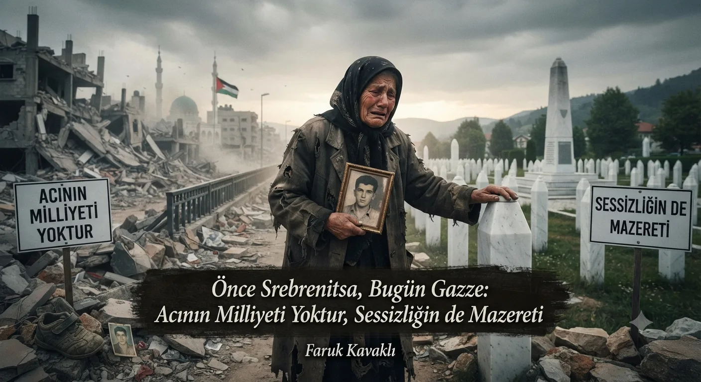 Önce Srebrenitsa, Bugün Gazze: ​Acının Milliyeti Yoktur, Sessizliğin de Mazereti