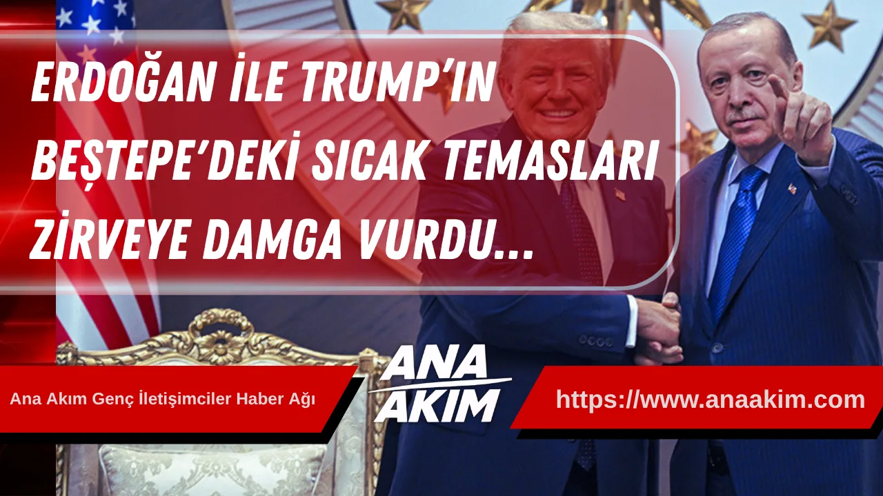 Erdoğan ile Trump’ın Cumhurbaşkanlığı Külliyesi’ndeki Sıcak Temasları Zirveye Damga Vurdu