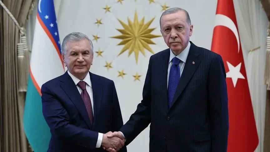 Cumhurbaşkanı Erdoğan'dan Özbekistan Lideri Mirziyoyev ile Telefon Görüşmesi