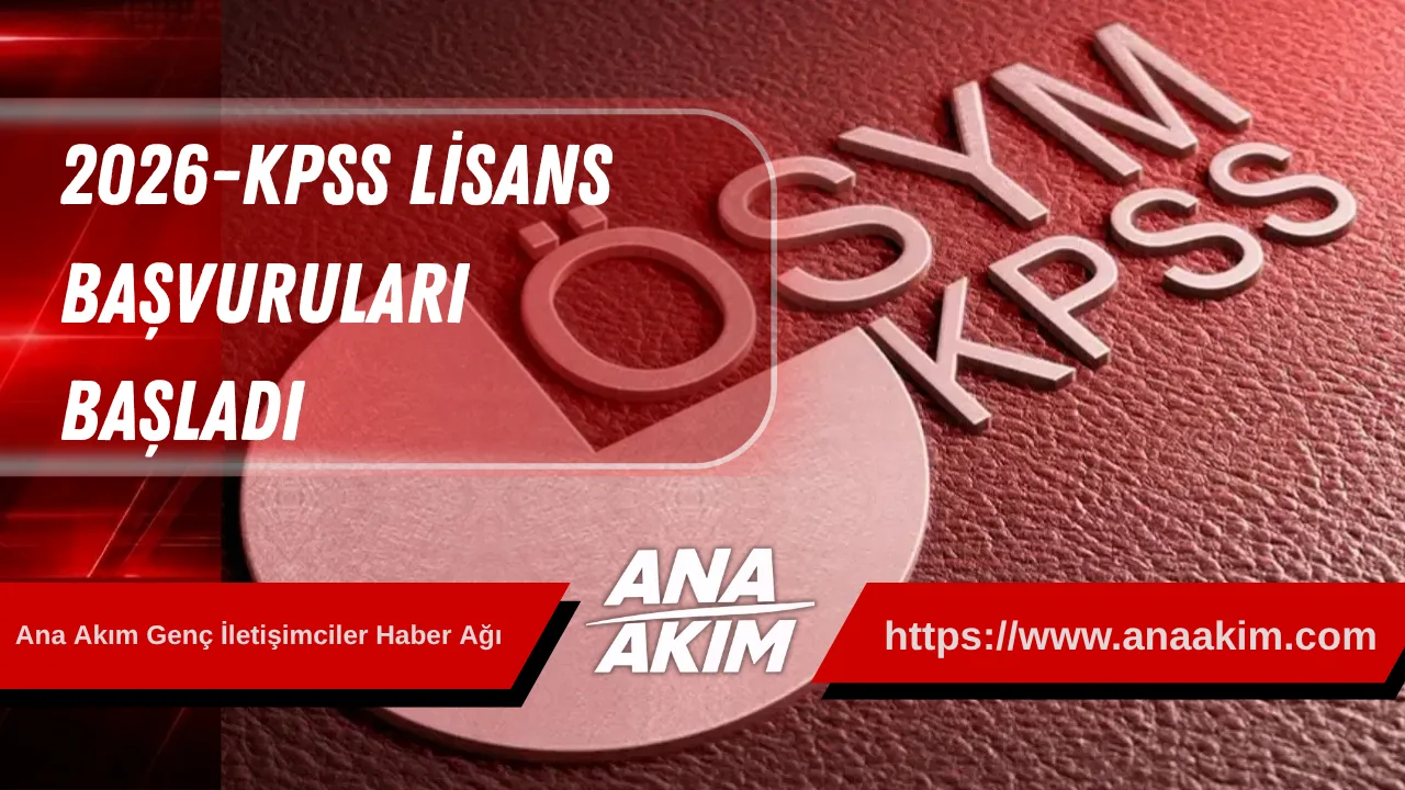 2026-KPSS Lisans Başvuruları Başladı